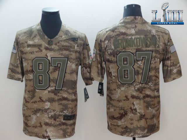 2019 New England Patriots Super Bowl LIII game Jerseys-143